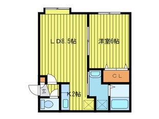 メイプル円山の物件間取画像